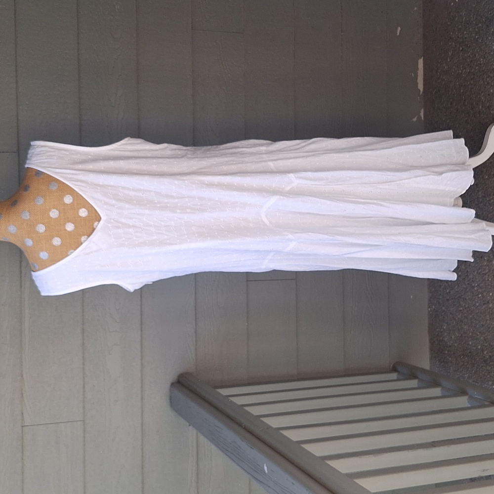 Monroe & Main Cotton Eyeley Sleeveless Dress Size XL Whimsical Fairycore - Picture 7 of 15
